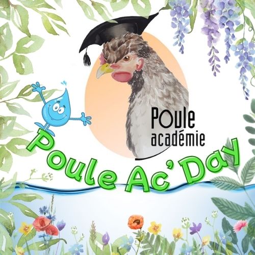 logo du Poule Ac' Day, la journée évènement de Poule Académie.